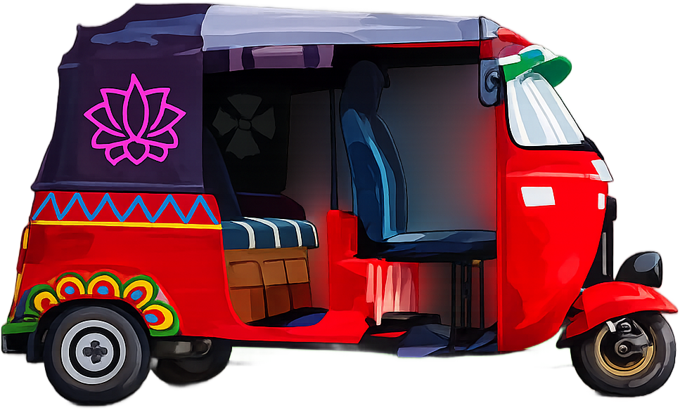 Auto rickshaw touring Jaipur